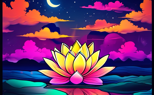 How to describe a paragraph about lotus flowers?