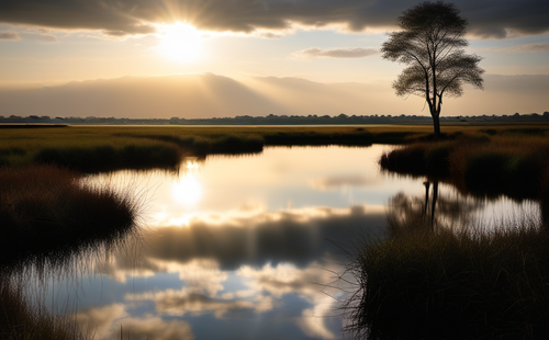 How can lake water be described?