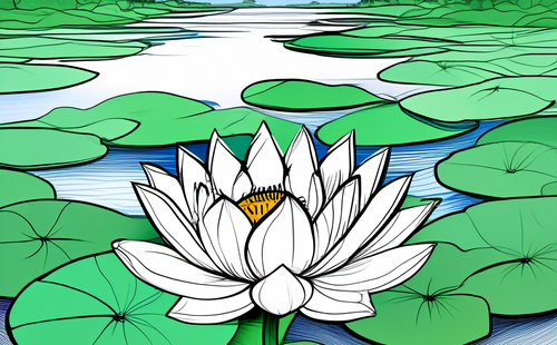 How can the shape of lotus flowers be described?