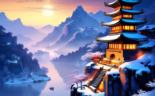 Which ancient poems describe Chongqing as a mountain city?