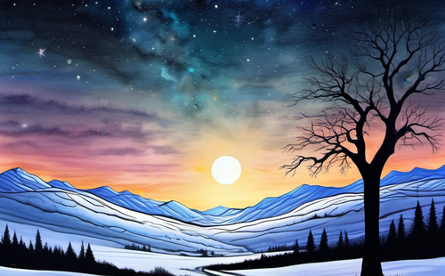 What poems describe the Winter Solstice?