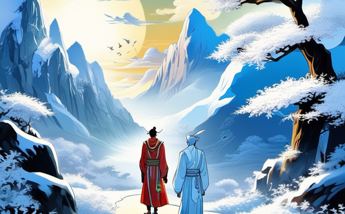 What are the characteristics of character descriptions in the fourth chapter of Journey to the West?