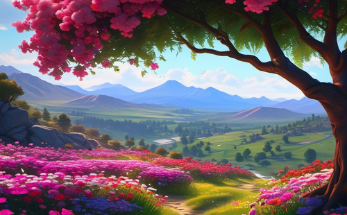 Could you recommend some poems describing the beautiful landscapes of our motherland?