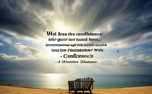 What are some famous quotes about confidence?